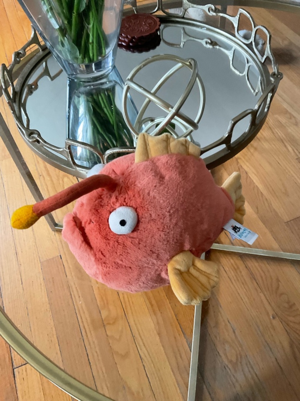 Jellycat Alexis Angler Fish RARE retired - Picture 2 of 3